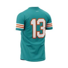 Camiseta Miami Dolphis Dry Retrô Rinno Force - Masculina - Foto 2