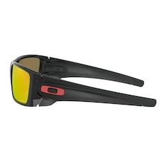 Óculos de Sol Oakley Fuel Cell Black Ink Lente Prizm Ruby Polarizado - Unissex - Foto 2