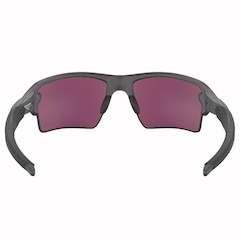 Óculos de Sol Unissex Oakley Flak 2.0 XL Steel Road - Foto 3