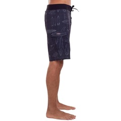 Bermuda Água Quiksilver Board Wave 20 - Masculina - Foto 4