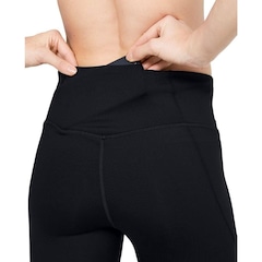 Calça Legging Under Armour Rush Embossed Shine Graphic Crop - Feminina - Foto 5