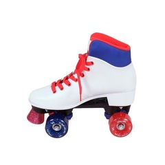 Patins Bel Sports Derby Retrô Arlequina Super Hero Girls - Adulto - Foto 4