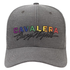 Boné Aba Curva Cavalera Bordado Colorido Chris - Strapback - Adulto - Foto 3