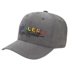 Boné Aba Curva Cavalera Bordado Colorido Chris - Strapback - Adulto - Foto 1