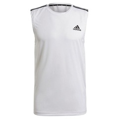 Camiseta Regata adidas Aeroready Designed to Move 3-Stripes - Masculina - Foto 1