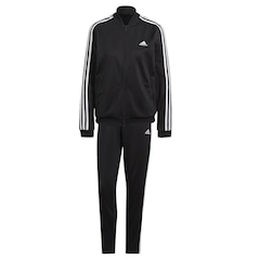 Conjunto de Agasalho adidas Essentials 3 Listras - Feminino - Foto 1
