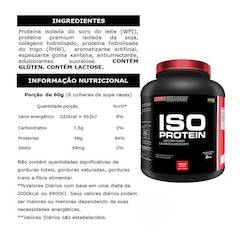 Kit 2x Iso Protein BodyBuilders - Morango - 2kg + Creatina - 300g  + Big Size Mass Foods BRN Foods - Morango 6kg - Foto 2
