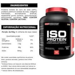 Kit 2x Iso Protein BodyBuilders - Chocolate - 2kg + Creatina - 300g + Big Size Mass Foods BRN Foods - Chocolate - 6Kg - Foto 2
