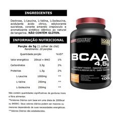Kit 2x Giant Whey - Choc/Mor - 900g + 2x Creatina - 100g + 2x BCAA - Tang - 100g + Coqueteleira - Foto 3