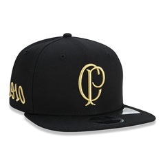 Boné Aba Reta New Era 9Fifty Original Fit Corinthians Futebol - Snapback - Adulto - Foto 3