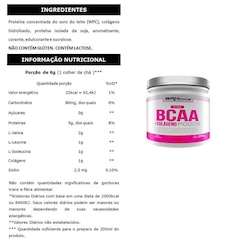 Kit Pink Whey BRN Foods - Baunilha - 900g + Pink BCAA - Tangerina + Colágeno + Coqueteleira - Foto 3