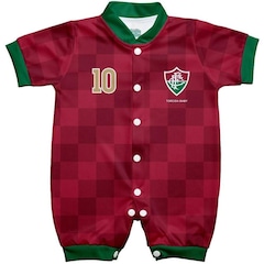 Macacão do Fluminense Torcida Baby 005 S - Infantil - Foto 2