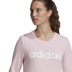 Blusão de  Moletom adidas Essentials Logo - feminina - Foto 2