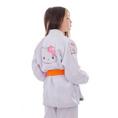 Kimono Jiu Jitsu KVRA Hello Kitty - Infantil - Foto 3
