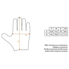 Luva Tática Invictus Meio Dedo Rocky - Adulto - Foto 5