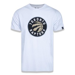 Camiseta New Era Manga Curta NBA Toronto Raptors - Masculina - Foto 1