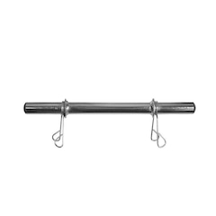 Barra Cromada Polimet com Presilhas - 40cm - Foto 1