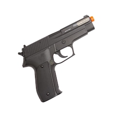 Pistola Airsoft Sig Sauer P226 Cybergun Spring 220 FPS + Munições BBs 0,12g BB King 2000 Un - Foto 2