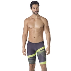 Bermuda de Natação Kauna Swim Tech Wave Masculina - Foto 1
