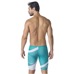 Bermuda de Natação Kauna Swim Tech Wave Masculina - Foto 3
