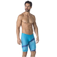 Bermuda de Natação Kauna Swim Tech Wave Masculina - Foto 2