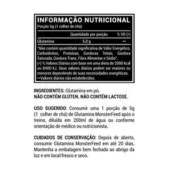 Kit Monsterfeed Pré-Treino Bullhead - Melancia - 300g + Creatina - 100g + Glutamina - 100g + BCAA - 100g + Waxy Maize - 800g - Foto 4