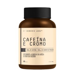 Cafeína + Cromo Generic Labs - 60 Tabletes - Foto 1