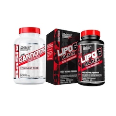 Lipo-6 Black-Ultra-Concentrado Nutrex Research - 120 Cápsulas + Lipo 6 L-Carnitine 1000Mg Nutrex Research - 60 Cápsulas - Foto 1