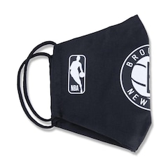 Máscara De Proteção Lavável Dupla Camada Nba Brooklyn Nets - Foto 1