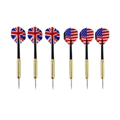Jogo de Dardos Gold Sports Sisal 18" com 6 Dardos - Foto 3