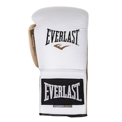 Luvas de Boxe Everlast Powerlock Amarração 16 OZ - Adulto - Foto 1