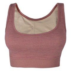 Top Alto Giro Melange Versátil - Feminino - Foto 1