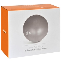 Gym Ball Vollo com Bomba - 75cm - Foto 2