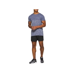 Short Asics Road 2N1 5IN Performance - Masculino - Foto 5
