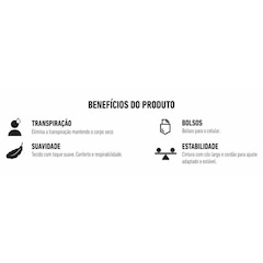 Bermuda de Compressão Hupi Run Asas Longa - Feminina - Foto 10