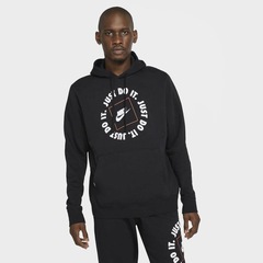 Blusão com Capuz Nike Sportswear Just do it - Masculino - Foto 1