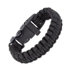 Pulseira Paracord Survival Treme Terra com Apito Resistência de 250 Kg - Foto 2
