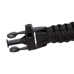 Pulseira Paracord Survival Treme Terra com Apito Resistência de 250 Kg - Foto 3