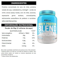 Kit 2x Whey Protein Chocolate 900g + BCAA + Creatina + Waxy Maize 800g + Coqueteleira - BRN Foods - Foto 2