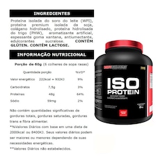 Kit Bodybuilders Whey Protein Isolado Morango 2kg + BCAA 250g + Creatina 300g + Coqueteleira - Foto 2