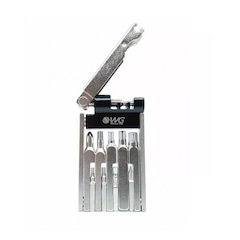 Kit de chaves para bicicleta 12 funções com extrator de corrente WG Sports - Foto 3