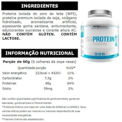 Kit Whey Protein Isolado BRN Foods - Baunilha - 2kg + Coqueteleira - Foto 2