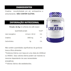 Kit BRN Foods 2x Whey Protein Fusion 900g Morango + BCAA 100g + Creatina 100g + Coqueteleira - Foto 4