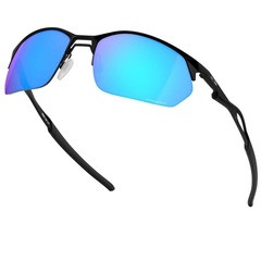 Óculos de Sol Oakley Wire Tap 2.0 Satin Prizm Sapphire - Unissex - Foto 1