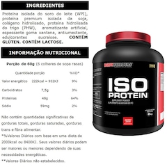 Kit Whey Protein Isolado Chocolate 2kg + BCAA 4.5 100g + Creatina 100g - Bodybuilders - Foto 2