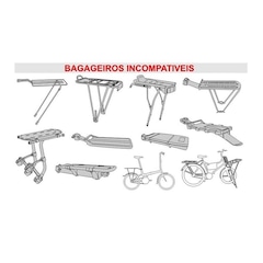 Cadeirinha Traseira Kalf Kid Bike até 25 Kg - Infantil - Foto 4