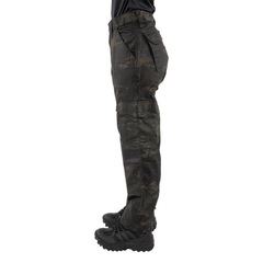 Calça Tática Cargo 7 Bolsos Safo Camuflada RipStop - Feminina - Foto 4