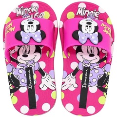 Chinelo Slide Disney Minnie - Infantil - Foto 1
