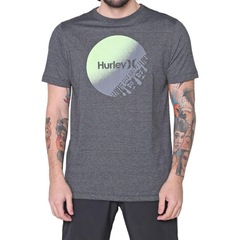 Camiseta Hurley Silk Circle - Masculina - Foto 1