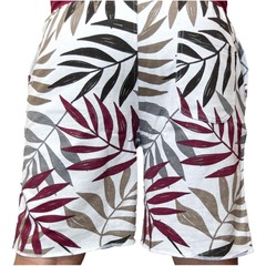 Bermuda de Moletom Outstanding Floral Pattern - Masculina - Foto 4